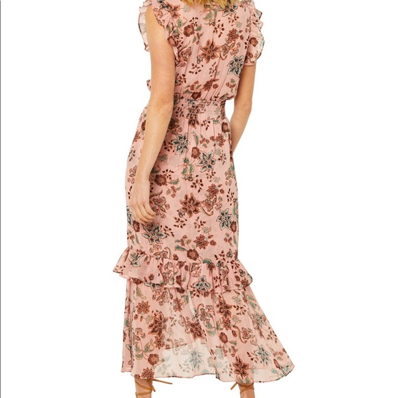 MISHA Cary Faux Leather Dress